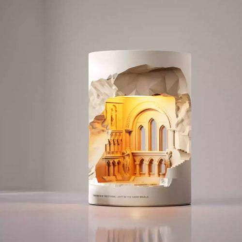 THE ECHO VALLEY" Sculptural Candle Warmer Lamp | Elegant Wedding & Home Decor Gift Set