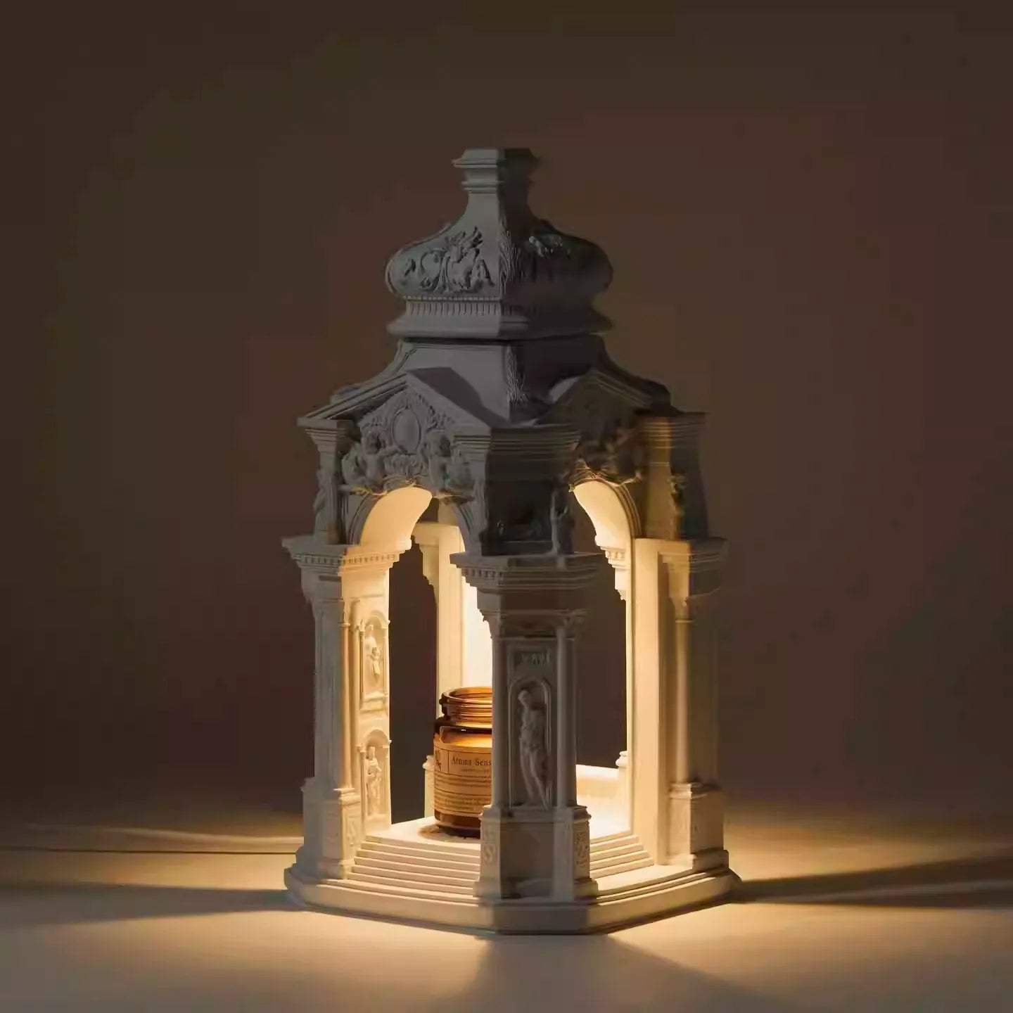 THE MAGNIFICENT CHURCH" Sculptural Candle Warmer Lamp | Elegant Wedding & Home Decor Gift Set