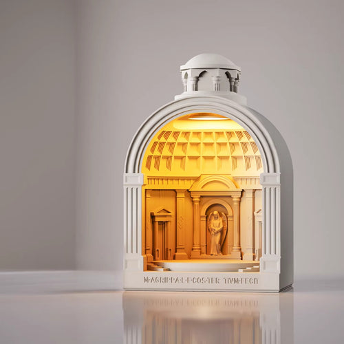 THE PANTHEON" Sculptural Candle Warmer Lamp | Elegant Wedding & Home Decor Gift Set