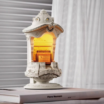 The THE GILDED AGE" Sculptural Candle Warmer Lamp | Elegant Wedding & Home Decor Gift Set