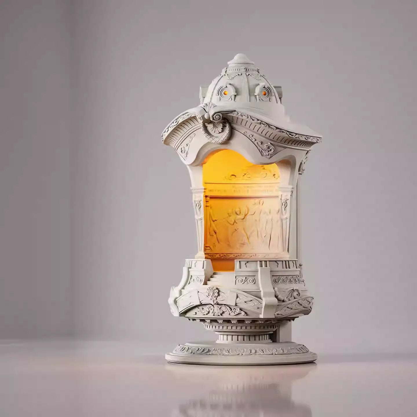 The THE GILDED AGE" Sculptural Candle Warmer Lamp | Elegant Wedding & Home Decor Gift Set