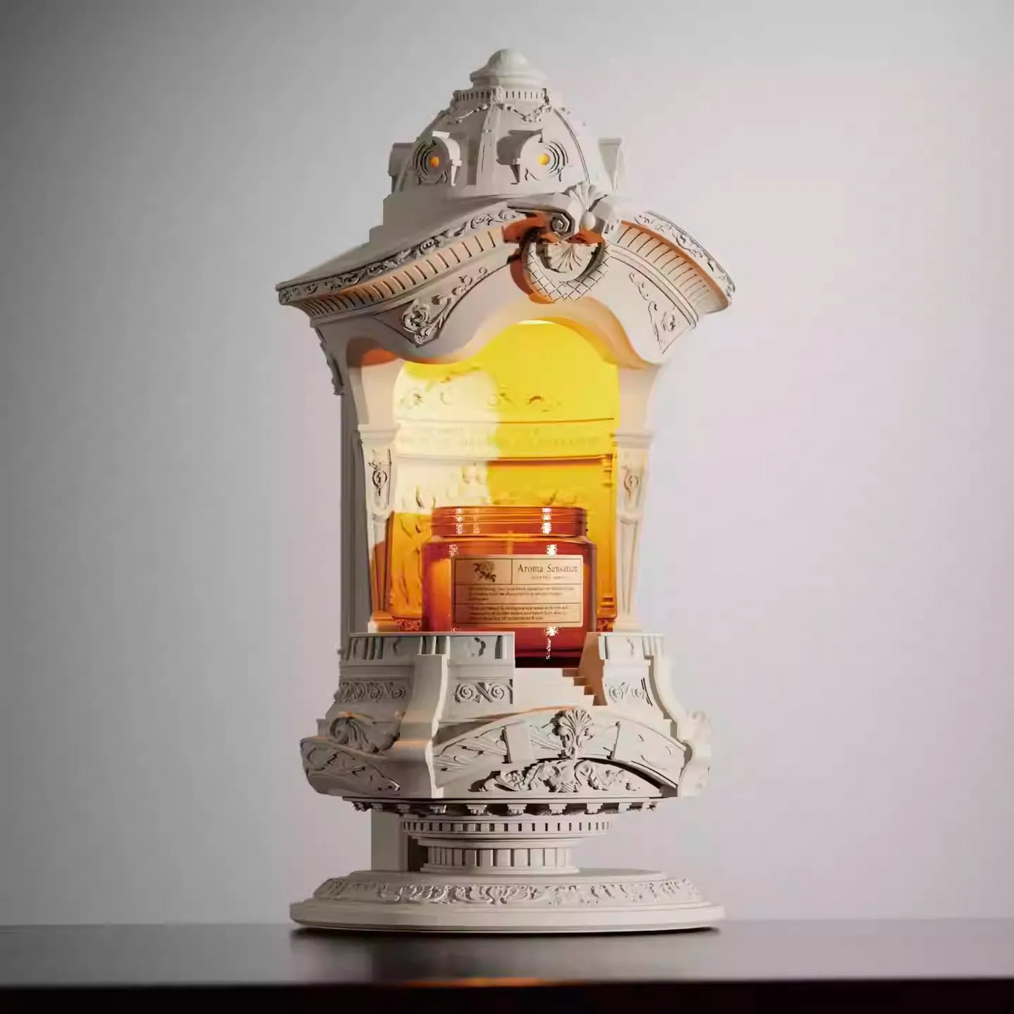 The THE GILDED AGE" Sculptural Candle Warmer Lamp | Elegant Wedding & Home Decor Gift Set