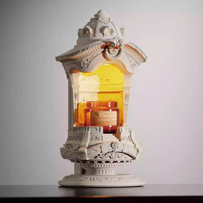 The THE GILDED AGE" Sculptural Candle Warmer Lamp | Elegant Wedding & Home Decor Gift Set