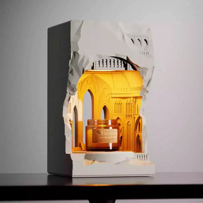 The UTOPIA" Sculptural Candle Warmer Lamp | Elegant Wedding & Home Decor Gift Set